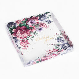 Цена за 5 шт. Коробка для печенья, От всей души 18?18?3 см