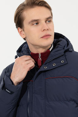 U. S. Polo Assn / Мужское темно-синее пальто - U.s. polo assn фото 4