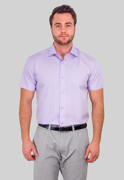 Сорочка мужская короткий рукав GREG 720/109/LV/ZV  фото 7