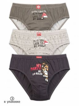 BULB5870(3шт. в упаковке) трусы для мальчиков