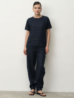 Брюки женские КЛ-7745-ИЛ23 темно-синие