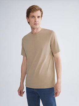 Bisiklet Yaka Penye Erkek Ti??rt