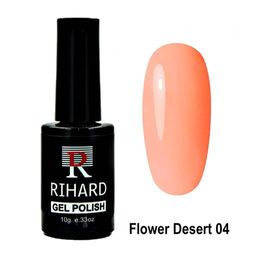Rihard Flower Desert Gel Polish Гель-лак - коллекция "Цветочный десерт", 10 мл, №04