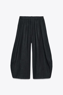 ZW COLLECTION LINEN VOLUME TROUSERS