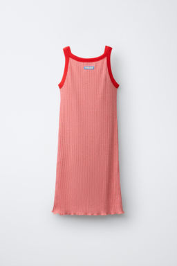 VESTIDO PUNTO PUKAS SURF / Blanco / Rojo - Zara фото 4