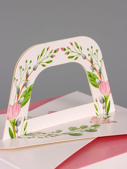 Цена за 10шт. Наклейки бумажные Светлой Пасхи, 9?16 см - Дарите счастье фото 4