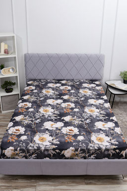 Простыня поплин Темная ночь 2