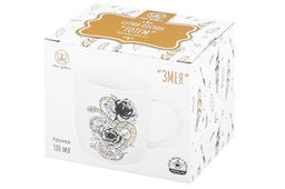 Кружка 380 мл 12,5*9*9,3 см Змея, NEW BONE CHINA - Elan gallery фото 8