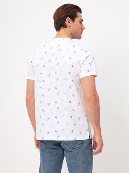 Футболка мужская короткий рукав GREG G145-PP4T-LT1857 (белый)  фото 4