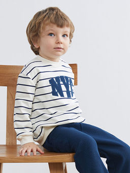 Nak??l? Erkek Bebek Sweatshirt ve Pantolon 2li