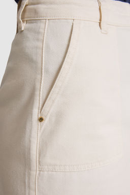 Kad_n Krem Dokuma Etek - U.s. polo assn фото 4