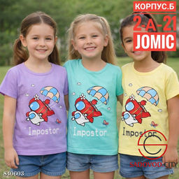 Детская футболка для девочки - Bruno фото 6