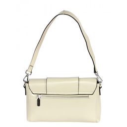 Сумка женская натуральная кожа GU 2033-0028, 1отд+карм/пер, плечевой ремень, бежевый SALE 264160 - Adelia фото 6