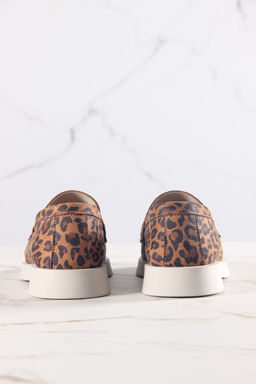 Лоферы туфли EDART 172.1841 be. коричневый леопард  фото 15