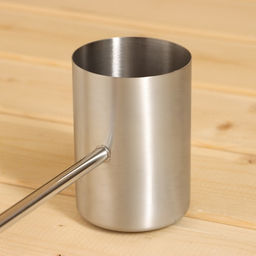 Ковш - черпак для бани и сауны, 275 мл, деревянная ручка, 60 см, «Добропаровъ»