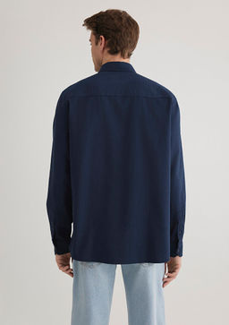 Lacivert Gomlek - Mavi фото 5