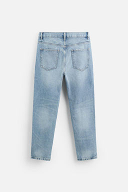 SLIM CROPPED-FIT JEANS - Zara фото 19