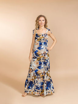 Платье (вискоза) №25-217-4 - Ганг фото 2