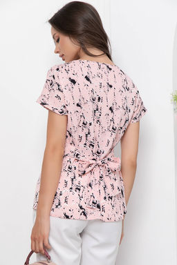 Блуза Красотка (нежно-розовая) Б6054 - Lt collection фото 2