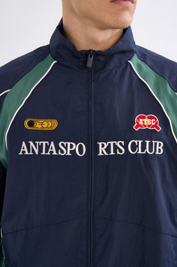 Ветровка Синий ANTA SPORTS CLUB Single Jacket  фото 7