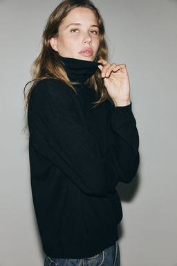 Jersey de cuello alto en cachemira - H&m фото 4