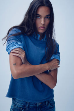 FADED RIPPED T-SHIRT - Zara фото 2