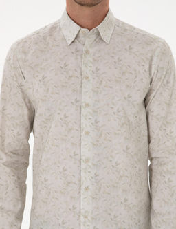 Bej Slim Fit % 100 Pamuk G_mlek - Cacharel фото 6