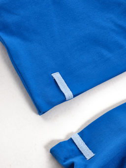 Комплект (шапка+снуд) UD 3017 син/электрик