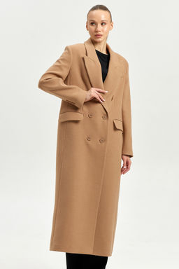 Пальто женское демисезонное 26830 (пепельный/ёлочка) - Kankan фото 28