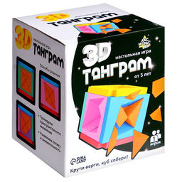 Настольная игра 3D Танграм - Лас играс kids фото 7