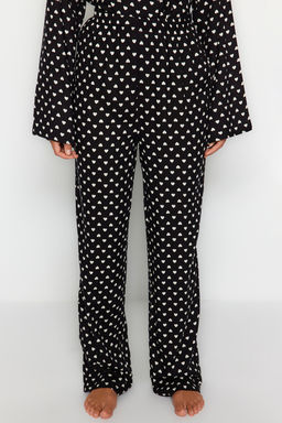 Trendyolmilla Pudra Kalpli Baglama Detayl? Viskon Dokuma Pijama Tak?m? THMAW22PT0300  фото 37