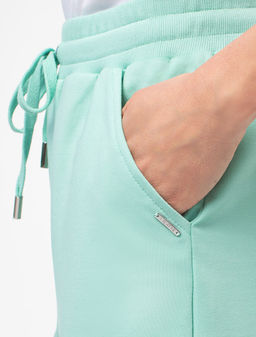 Шорты из футера двухнитки с эластаном - Vilatte фото 3