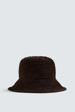 CROCHET BUCKET HAT - Zara фото 5