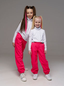 Брюки из мембраны на флисе