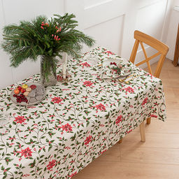 Скатерть 120х145, саржа, 100% хлопок, Гербариум ВБ - Традиция фото 22