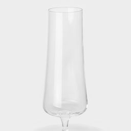 Бокалы для шампанского «Экстра», 215 мл, набор 6 шт., стекло, прозрачные