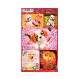 Цена за 20 шт. Наклейки Собаки 11 х 17 см, МИКС - Simaland фото 3