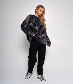 Свитшот #КТ8160, серый