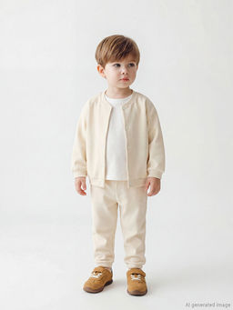 Bisiklet Yaka Erkek Bebek H?rka ve E?ofman Alt?