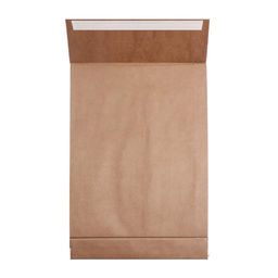 Цена за 250 шт. Пакет почтовый крафт C4 229 x 324 х 40 мм, без подсказа, без окна, отрывная лента, 130г/м