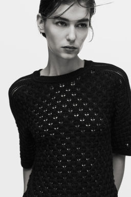 Camiseta en punto pointelle - H&m фото 2