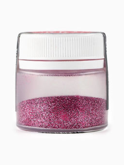 Блёстки пищевые мелкой фракции розовые для капкейков, тортов и напитков, 5 г. - KONFINETTA фото 2