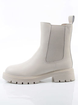 04-PAT177-2Z MILK Ботинки зимние женские (натуральная кожа, 100% шерсть)