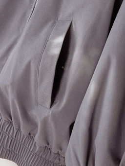 Бомбер из термохрома "Пепел" женский