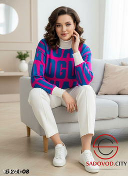 Свитшот женский с принтом - Bruno фото 9