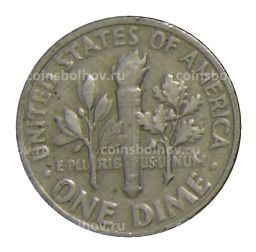 1 дайм (10 центов) 1968 года США