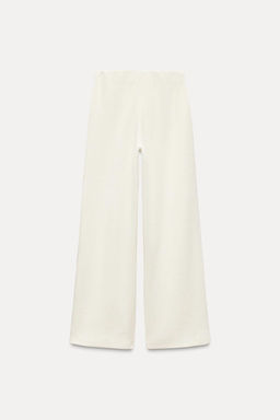 SOFT RIBBED TROUSERS - Zara фото 6