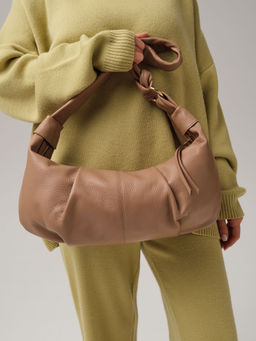 Кожаная сумка Azaro 30846 гоби