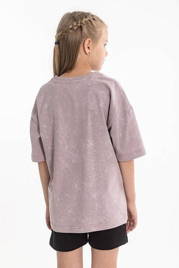 Футболка М225031Пб розовый