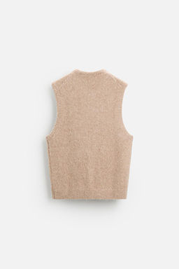 TEXTURED KNIT VEST - Zara фото 7
